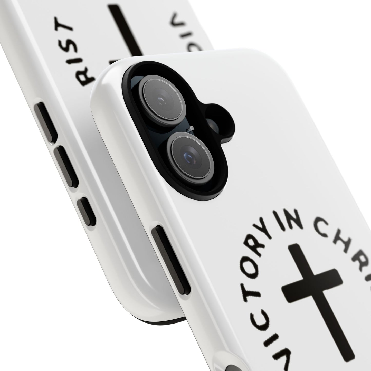 Inspirational Phone Case - Philippians 4:13 Cross Design