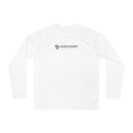 Victory in Christ Unisex Performance Long Sleeve Shirt