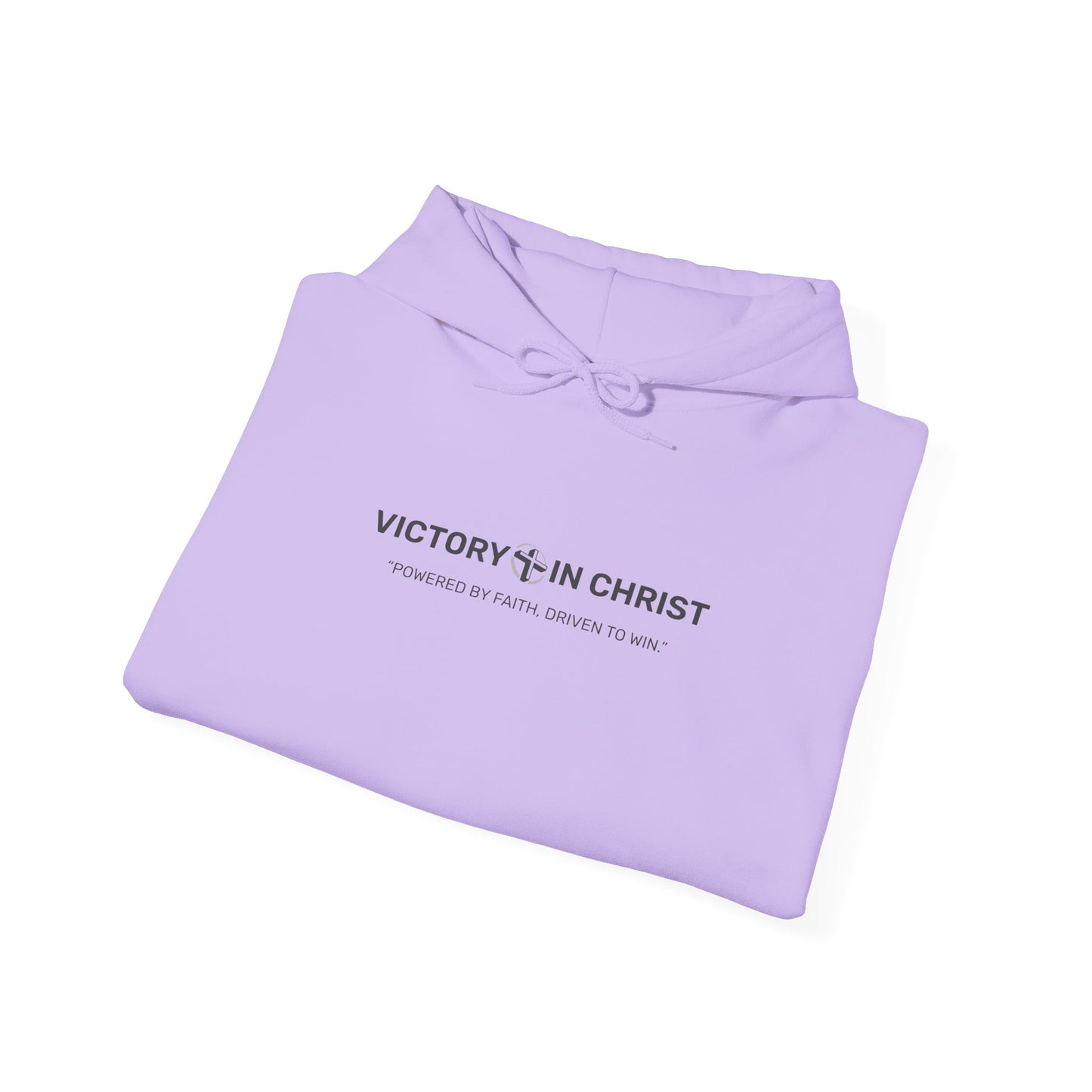 Victory in Christ Unisex Heavy Blend Hooded Sweatshirt - Faith Inspired Apparel