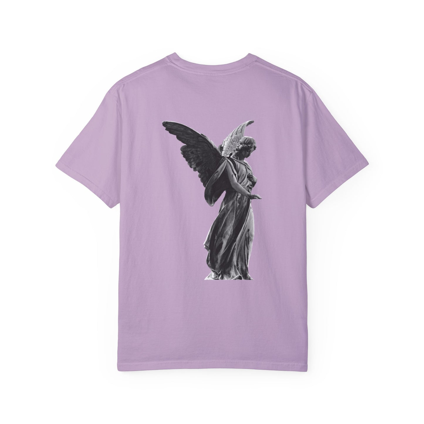 Angelic Wings Unisex Garment-Dyed T-Shirt - Vintage Aesthetic, Perfect for Casual Wear & Gifts