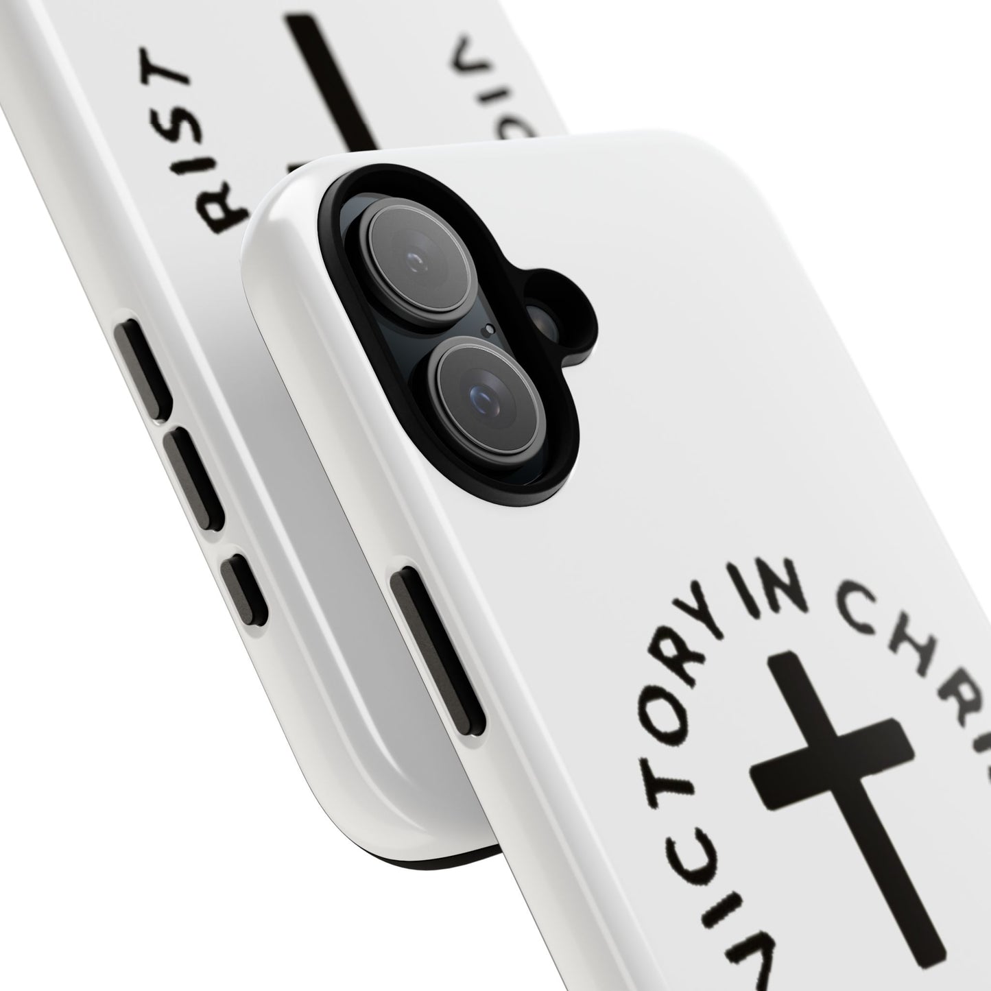 Inspirational Phone Case - Philippians 4:13 Cross Design