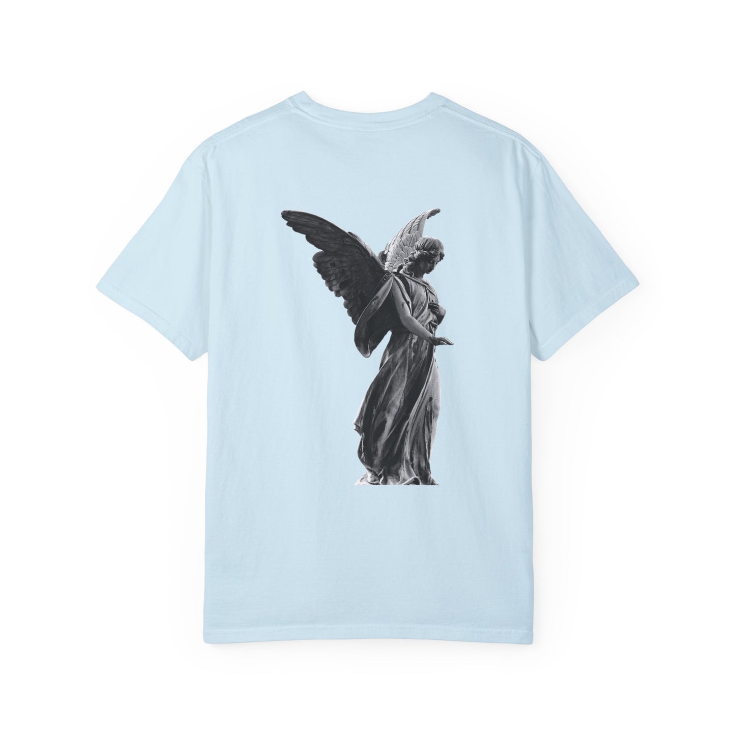 Angelic Wings Unisex Garment-Dyed T-Shirt - Vintage Aesthetic, Perfect for Casual Wear & Gifts